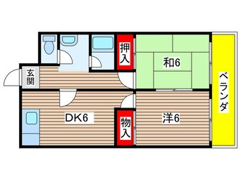 間取図 ハイツ木村