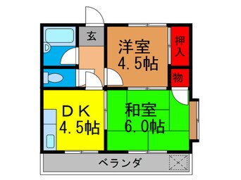 間取図 グレイス・コ－ポ