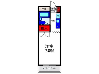 間取図 ステラ蛍池