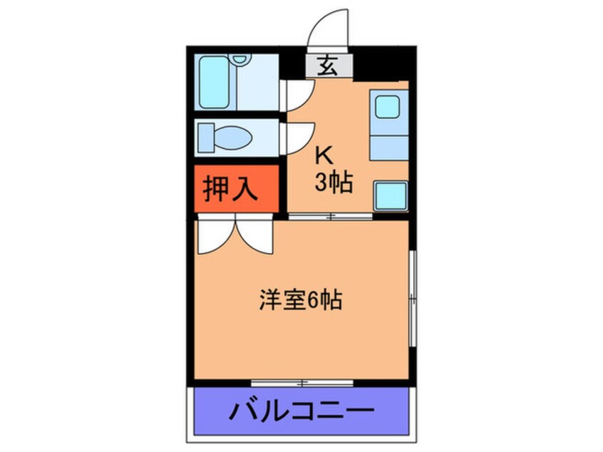 間取図 エステート野田