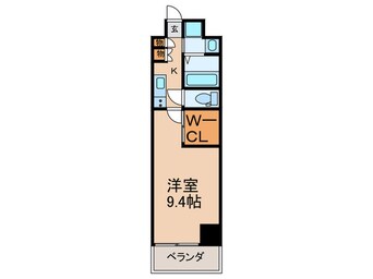 間取図 ﾙｳﾞｨｴｰﾙ都島
