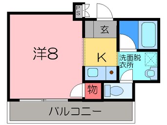 間取図 エンゼルハイツ喜里川