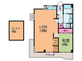 間取図 パークサイド２２