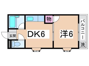 間取図 トトロハイツ