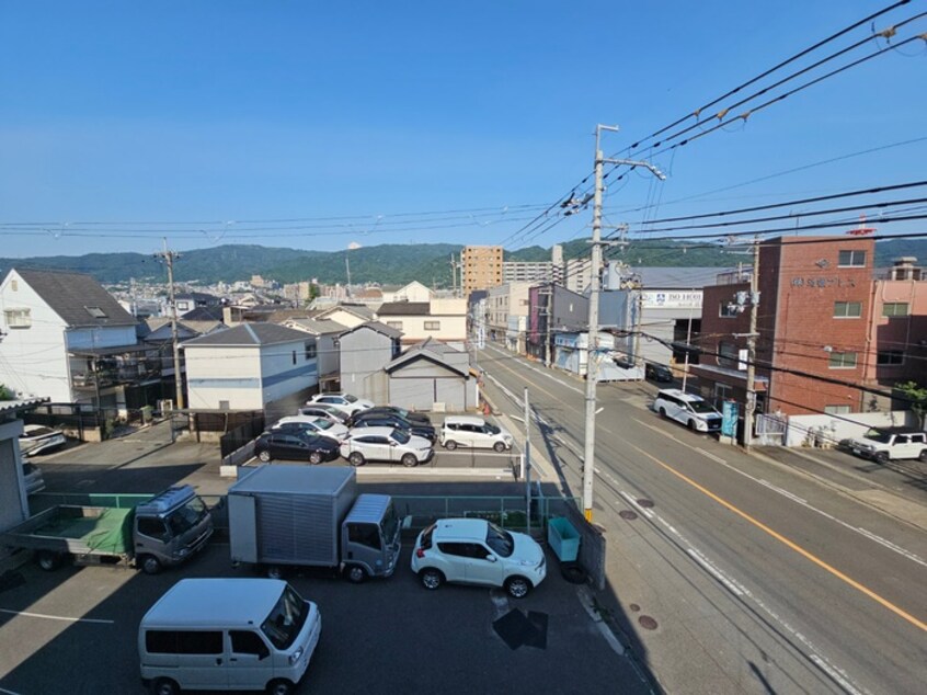 室内からの展望 トトロハイツ