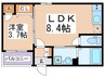 F asecia ideal 1LDKの間取り