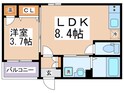 F asecia idealの間取図