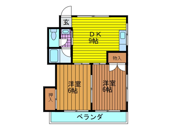 間取り図 東洋プラザしろきた