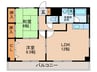 アプロ－ズⅠ 2LDKの間取り