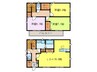 宮町戸建B 3LDKの間取り