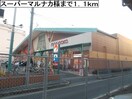 スーパーマルナカ(スーパー)まで1100m ピスケス