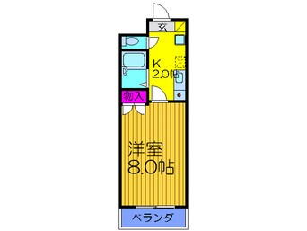 間取図 ハイツカワイ