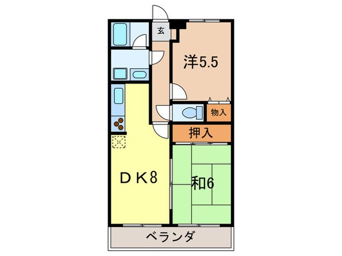 間取り図 リヴィエール苦楽園