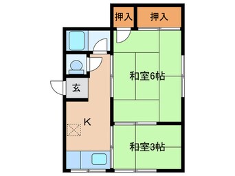 間取図 西本文化(西棟）