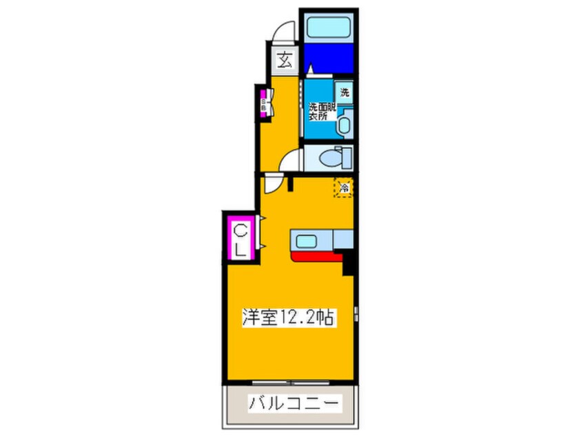 間取図 フィオーレ松ヶ丘