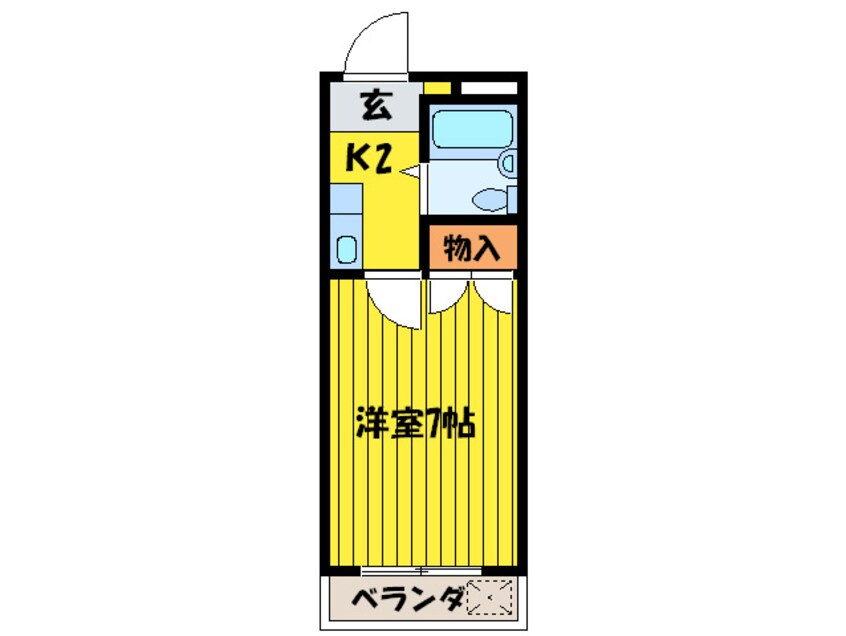 間取図 サンライズマンション
