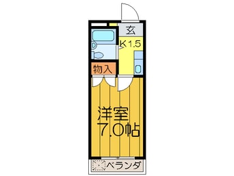 間取図 サンライズマンション