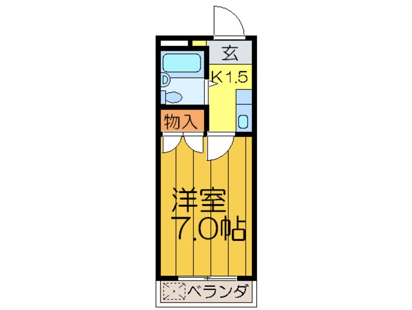 間取図 サンライズマンション
