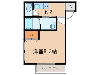 間取図 フジパレス北城内WEST