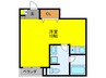 HIRANO HIGASHI APARTMENT 1Rの間取り