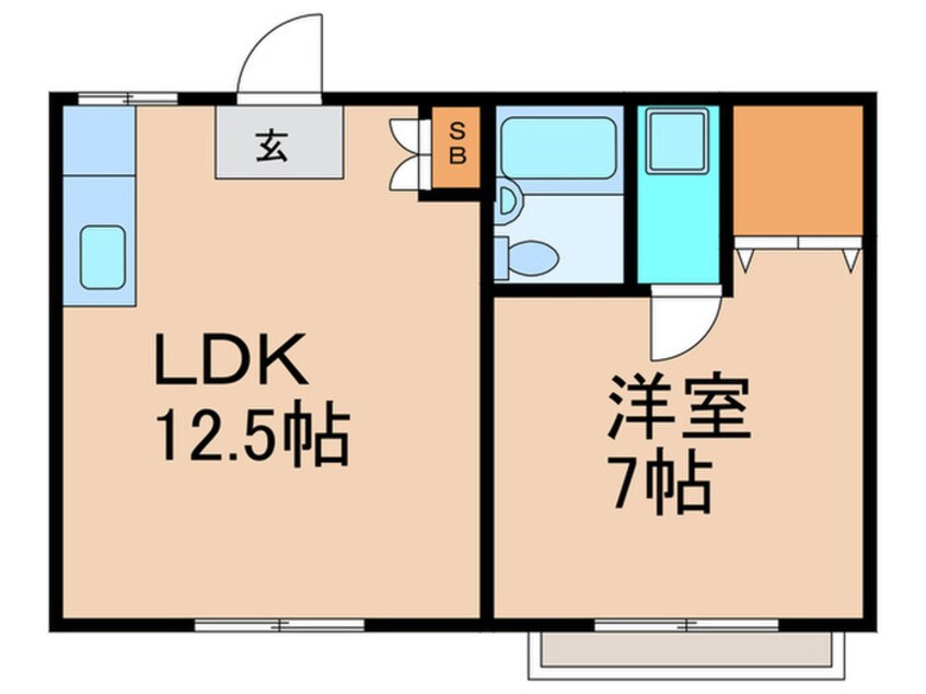 間取図 シャトートキワ