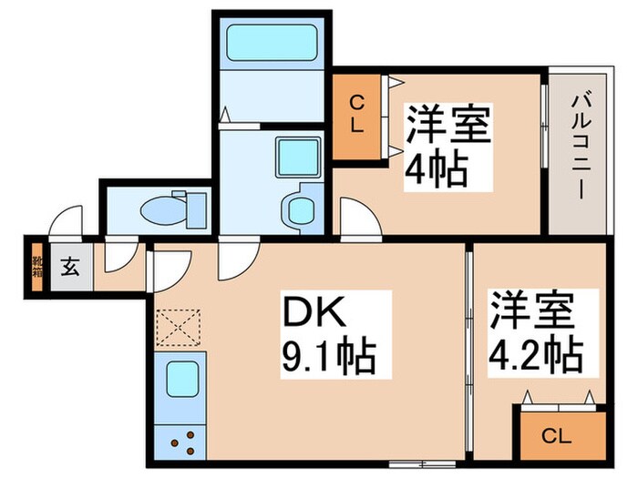 間取り図 グランアリア