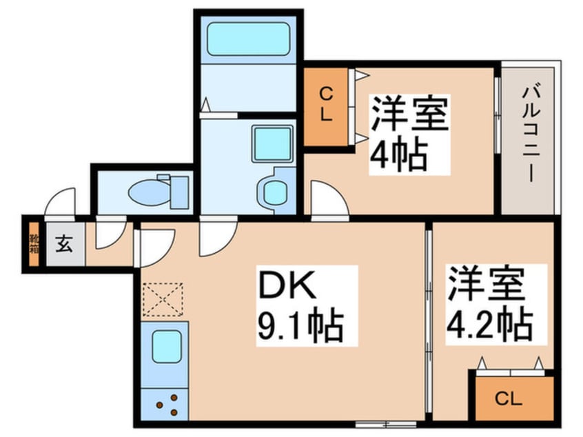 間取図 グランアリア