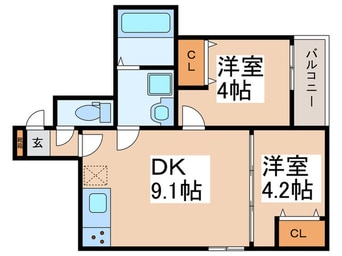 間取図 グランアリア