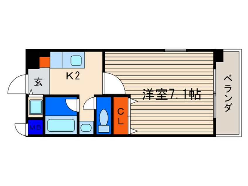 間取図 サントゥ－ルくいな橋