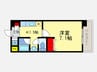 サントゥ－ルくいな橋 1Kの間取り