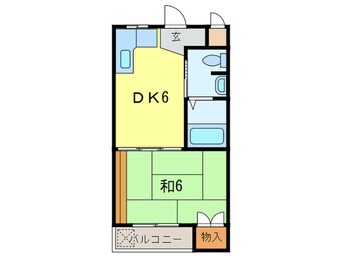 間取図 スミユ－香櫨園