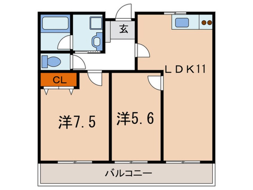 間取図 ホップス板宿