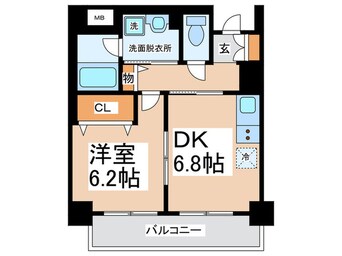 間取図 ルミエ－ル・りんくう