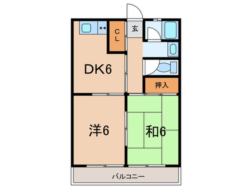 間取図 甲子園ファイブ