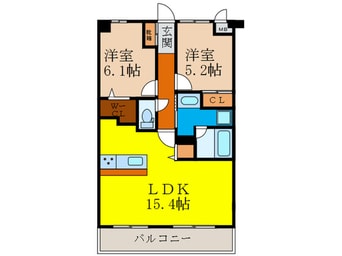 間取図 Casa Arietta