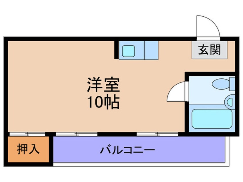 間取図 コ－ポ福島Ⅰ