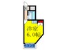 プレアール大隅 1Rの間取り