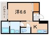 エステイトＥ垂水2 1Kの間取り