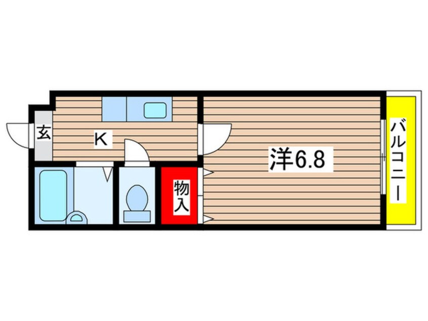 間取図 フラッツ７