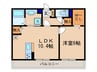 Blezio７ 1LDKの間取り