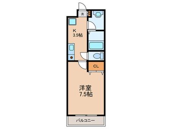 間取図 グロ－リ－１１