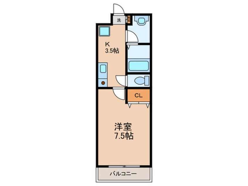 間取図 グロ－リ－１１