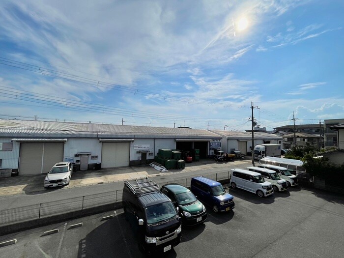 室内からの展望 ディ－フレア目川