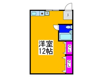 間取図 サン・セルジュ深井