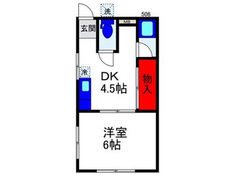 間取図 草野マンション21号館