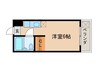 瀬田エステ－トシティ－ 1Rの間取り