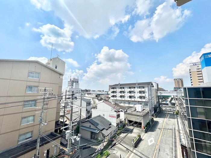 室内からの展望 新橋ハイツ