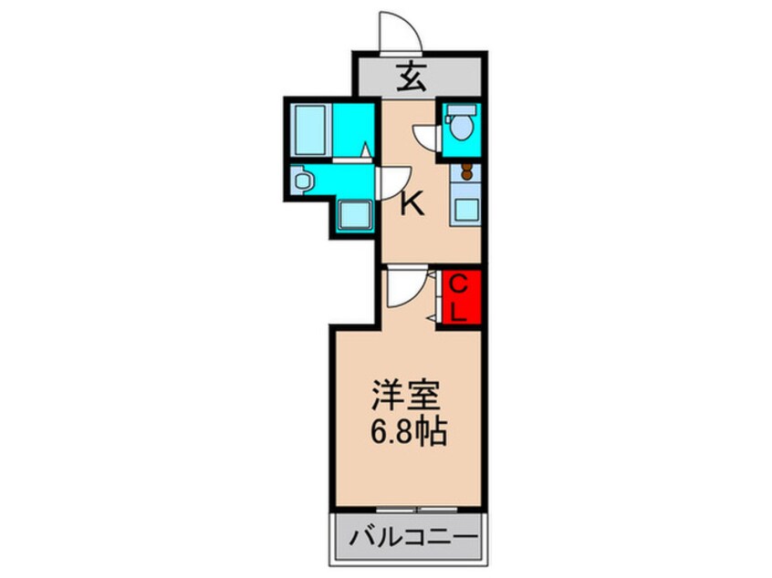 間取図 ジョワイユ芝野