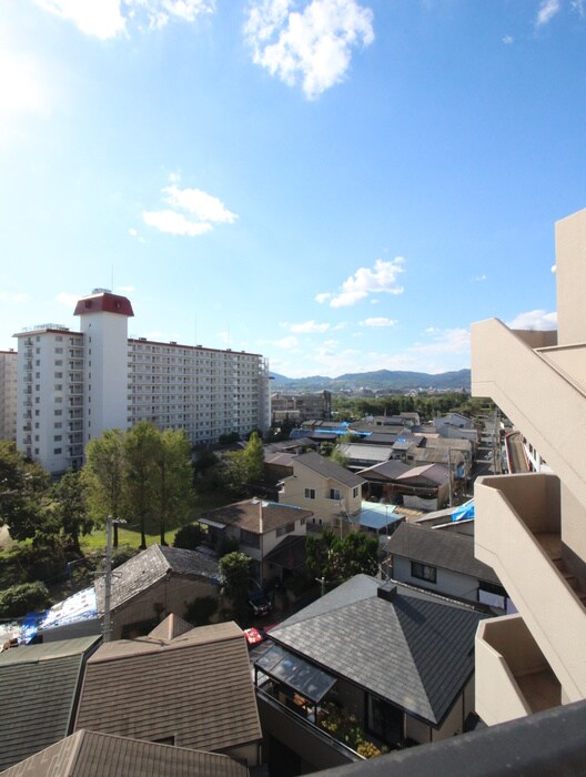 室内からの展望 ルネ吉祥院