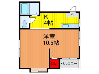間取図 アビタシオン大島
